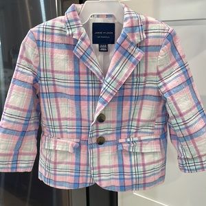 Janie and Jack Suit Jacket + matching shorts